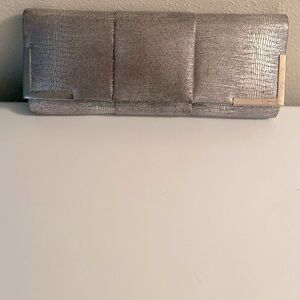 Kate Landry Clutch Silver